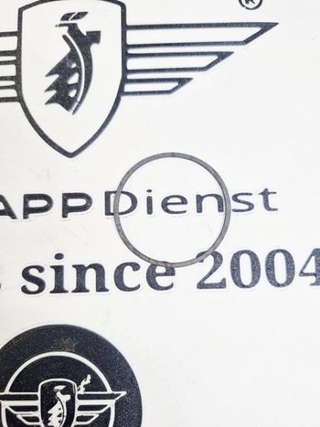 Zündapp Vergaser Deckel Dichtung Rund Schwimmer für Bing 10 - 15 mm - 267-04.947  " Elring - Das Original "